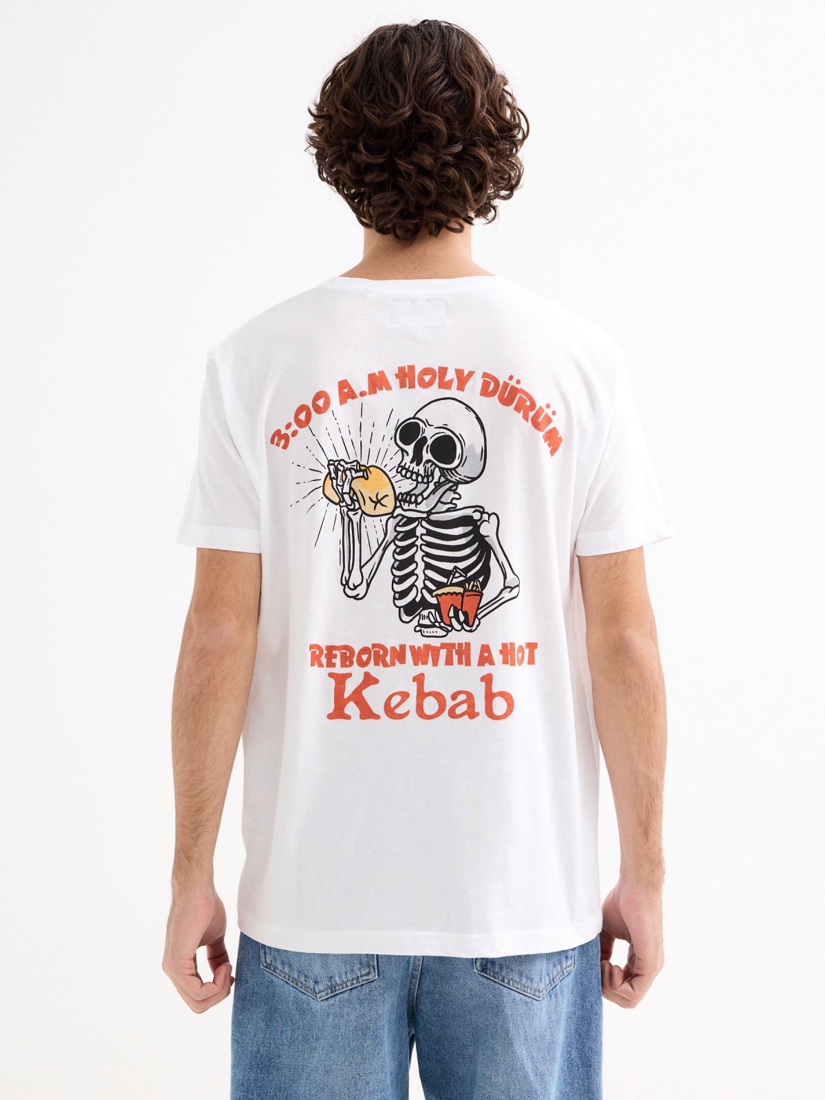 Camiseta de manga curta Kebab