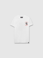 %Pto% Short sleeve Kebab t-shirt white front view