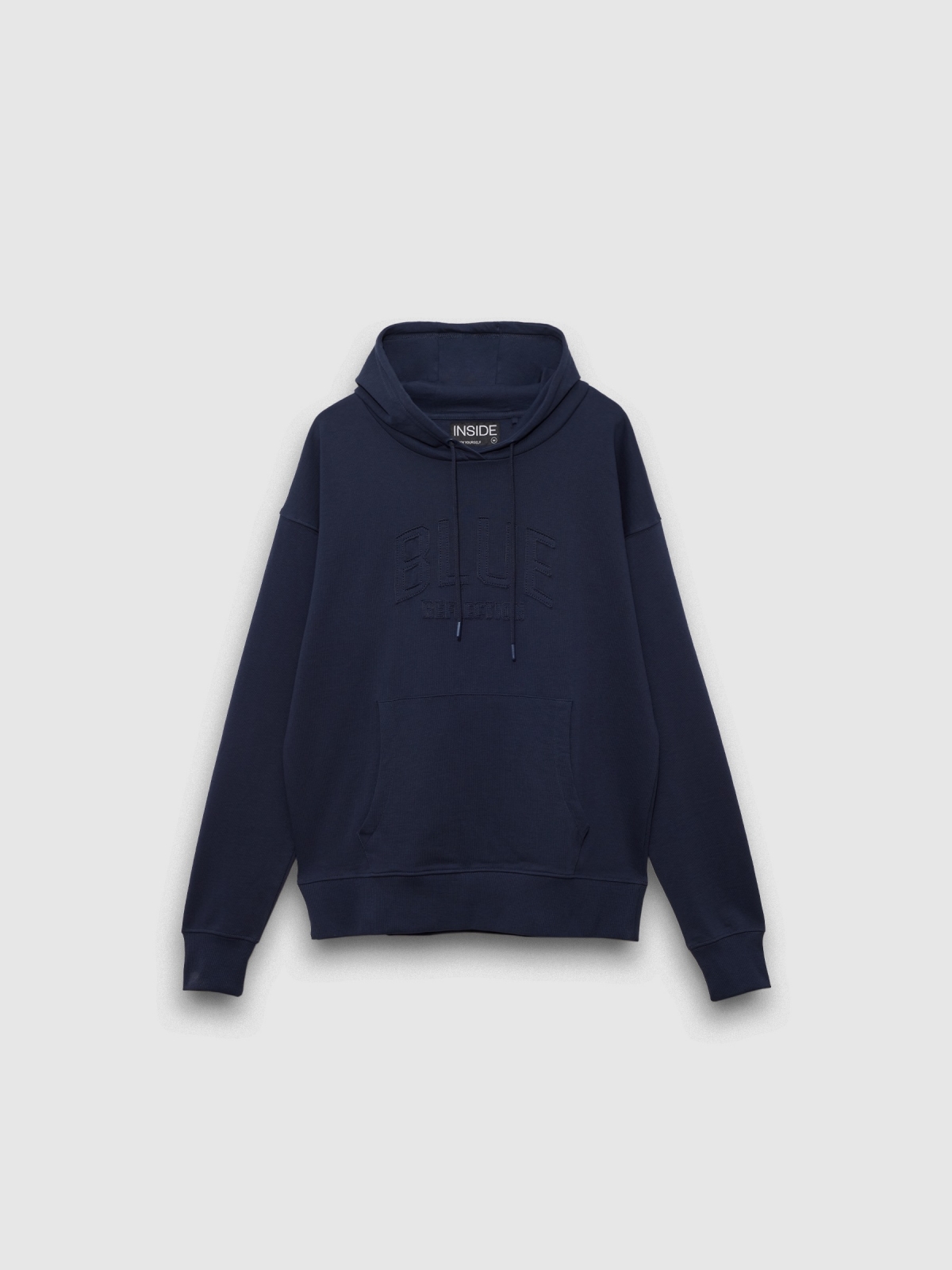  Blue Reflection hoodie navy front view