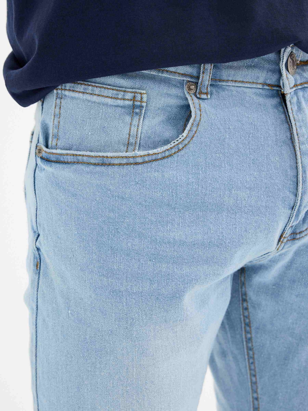 Jean slim azul azul vista detalle