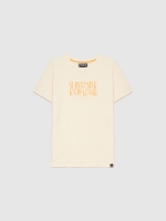 %Pto% Camiseta texto minimalista arena