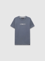 %Pto% Camiseta manga corta Make Things Happen azul vista frontal