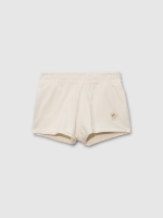 %Pto% Short de felpa Beach Club blanco roto vista frontal