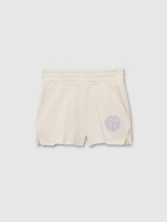%Pto% Short felpudo Radie Positividade off white vista frontal