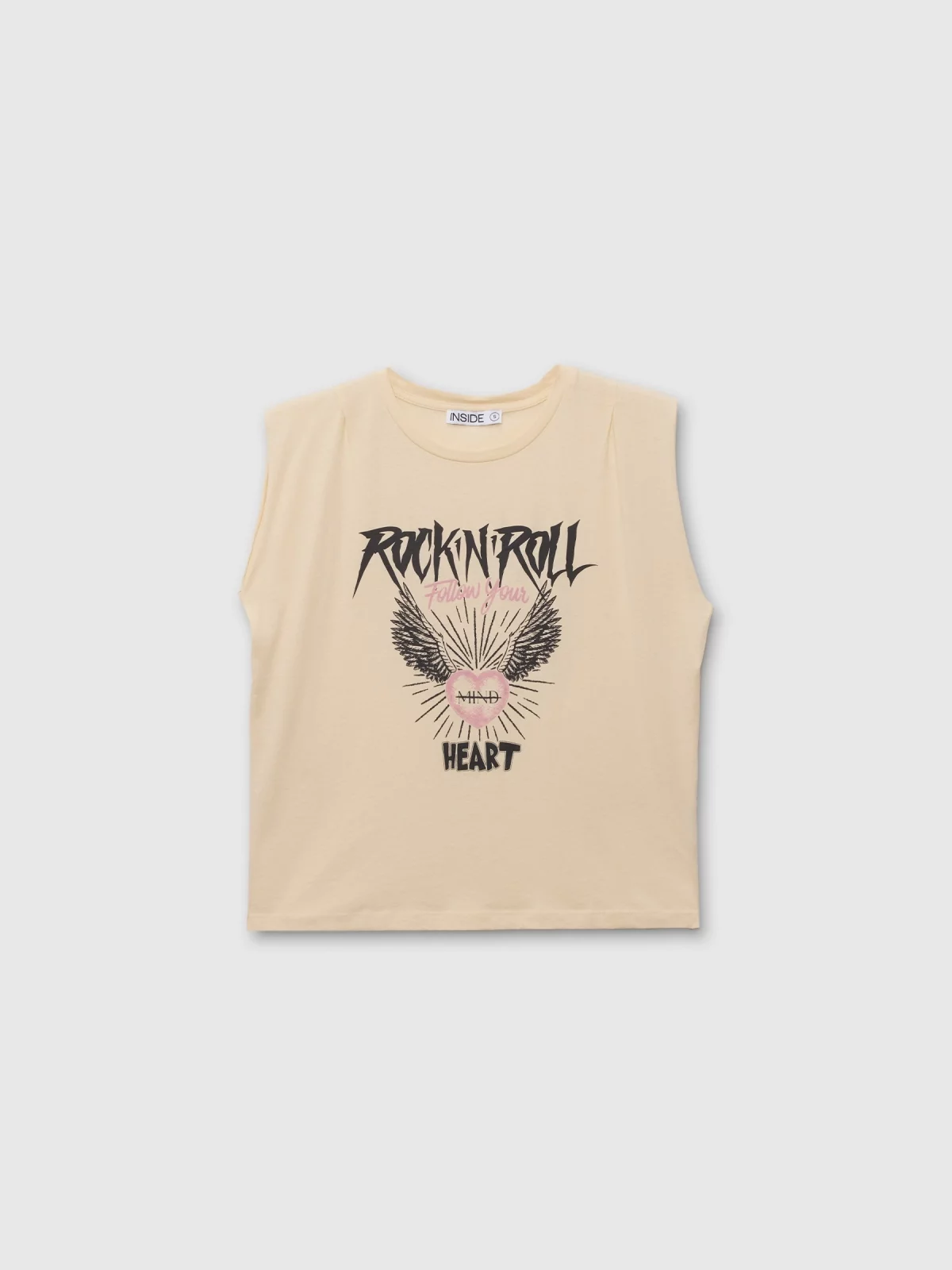  Camiseta sin mangas Rock and Roll arena vista frontal