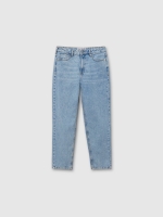 %Pto% Jeans blue mom blue front view