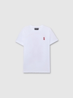 %Pto% Short sleeve Pineapple t-shirt white front view
