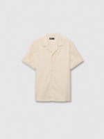 %Pto% Camisa manga corta crudo vista frontal