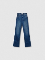 %Pto% Jeans flare azul escuro azul escuro vista frontal