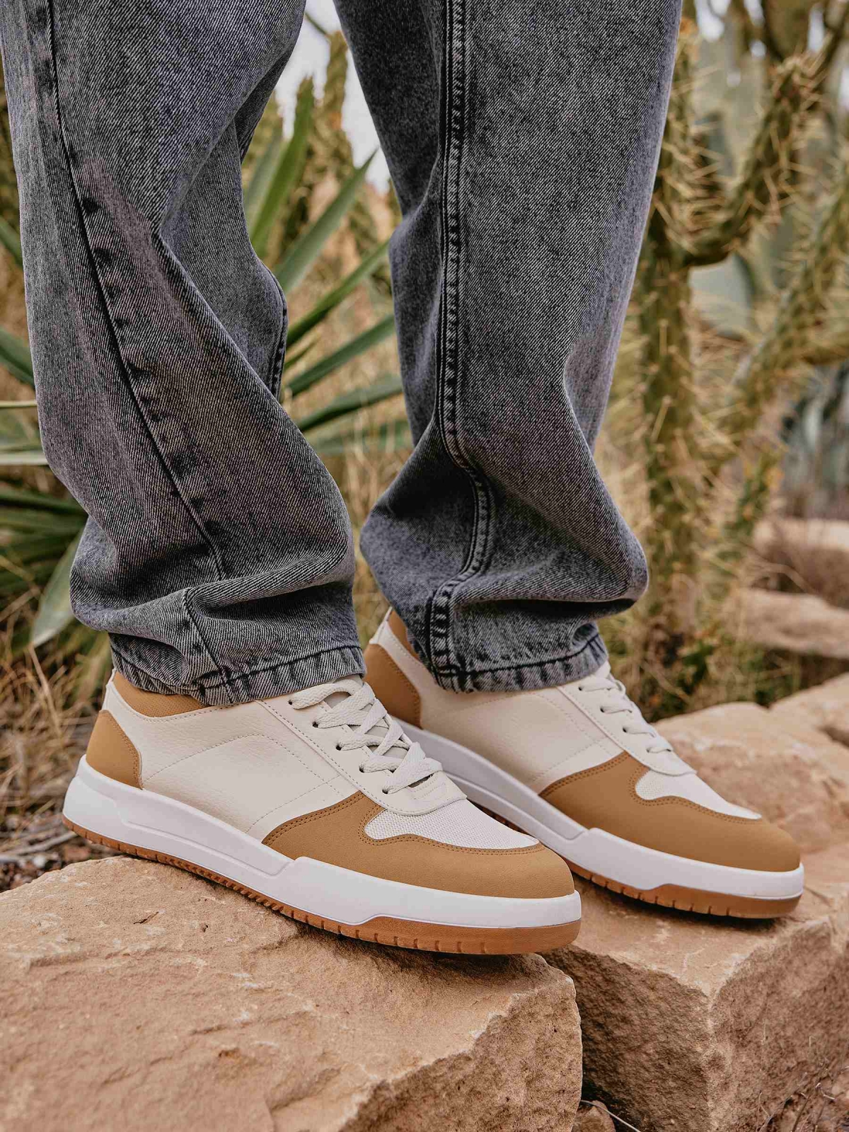 %New% Zapatilla skater beige arena