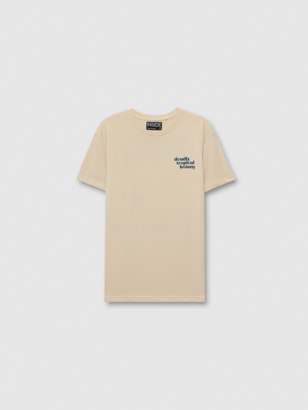  Short sleeve Botany t-shirt sand front view