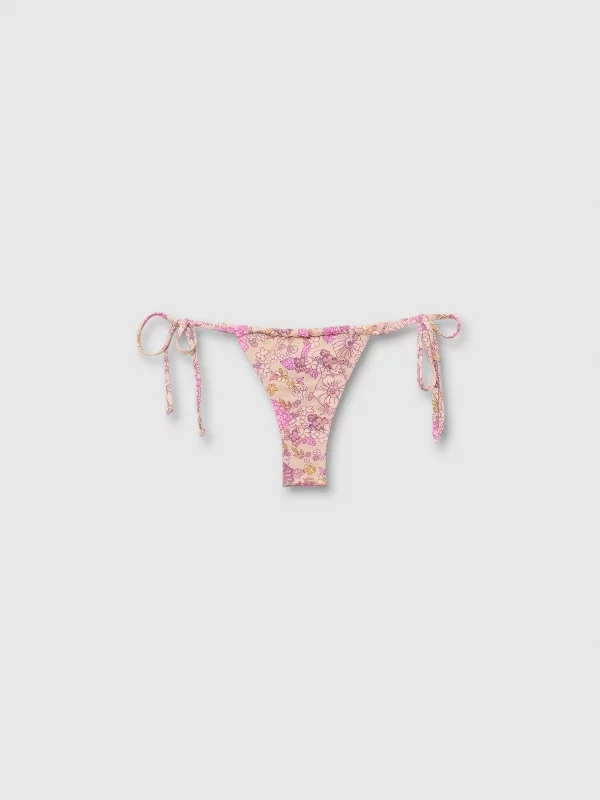  Fundos de bikini de impressão brasileira multicolorido vista frontal