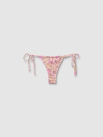 %Pto% Fundos de bikini de impressão brasileira multicolorido vista frontal