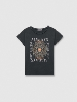 %Pto% Camiseta manga corta Always gris oscuro vista frontal