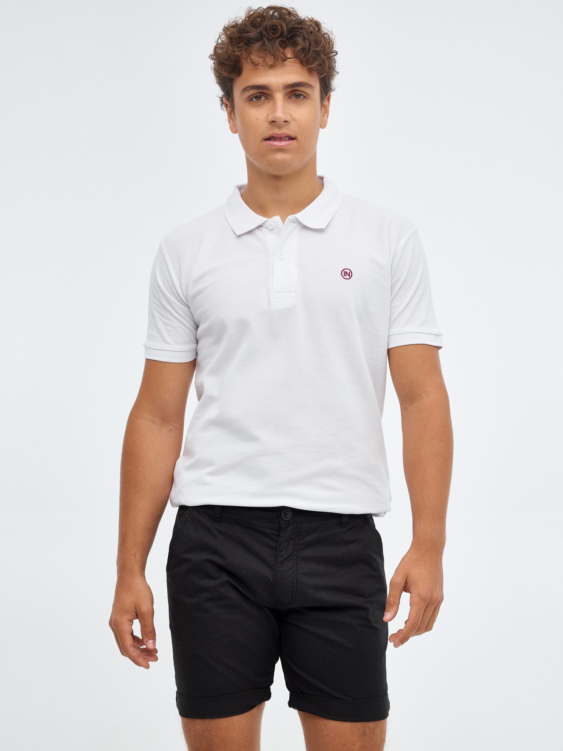 INSIDE Bermuda popelín, Negro, 36