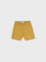 %Pto% Bermuda poplin yellow front view