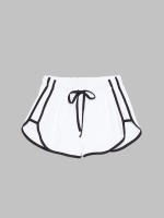 %Pto% Short contrasting trims white front view