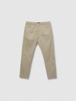 %Pto% Calça jogger marfim vista frontal