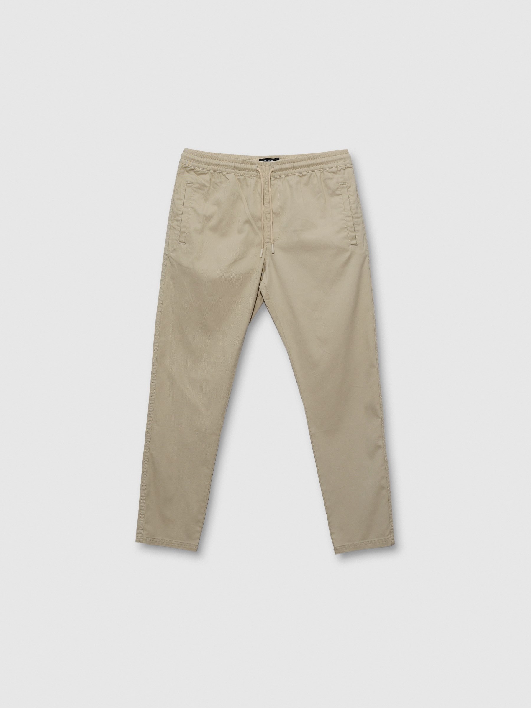 Jogger pants ivory general front view