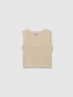 %Pto% Top openwork point sand front view