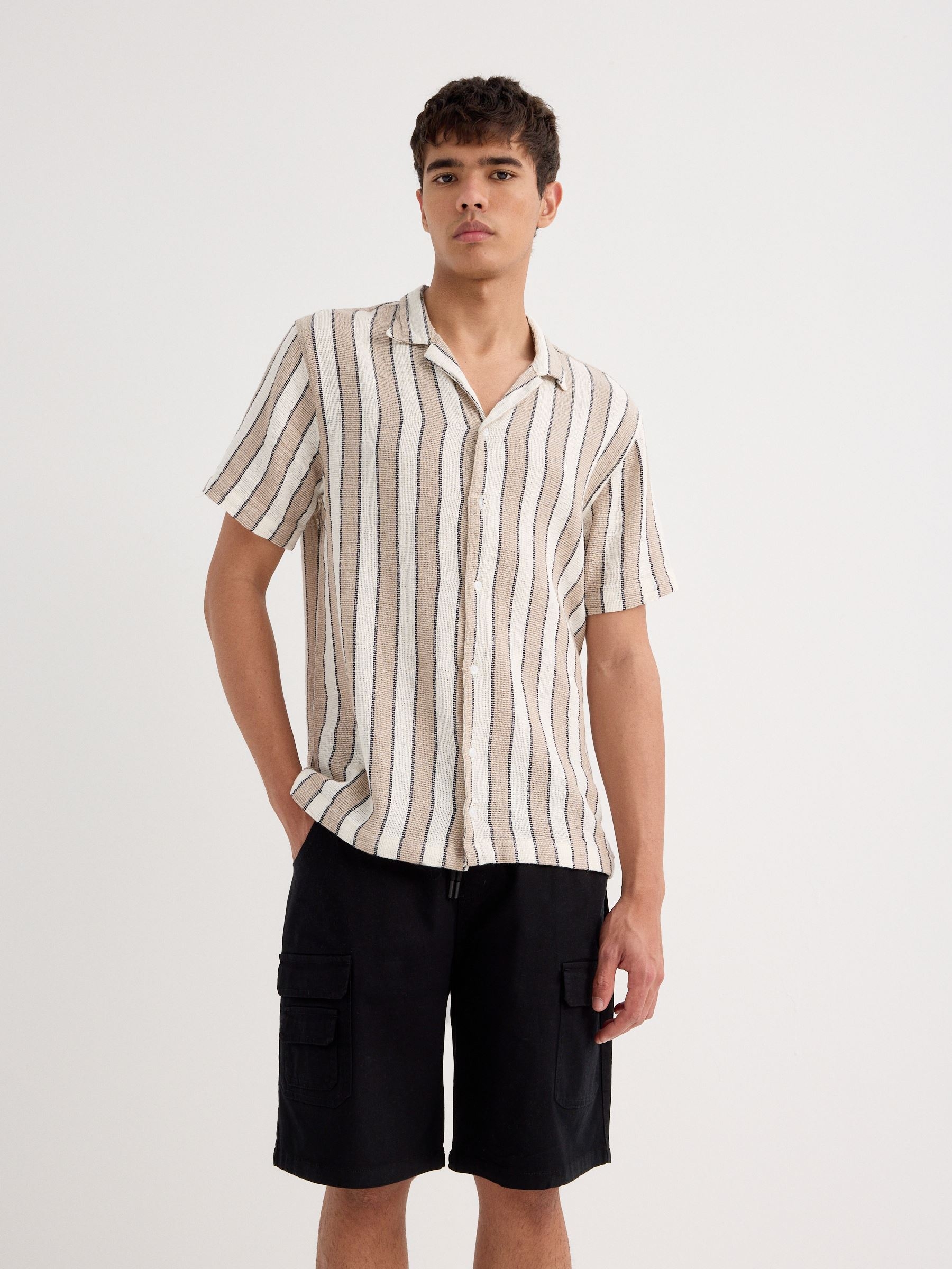 INSIDE Bermuda cargo, Negro, L