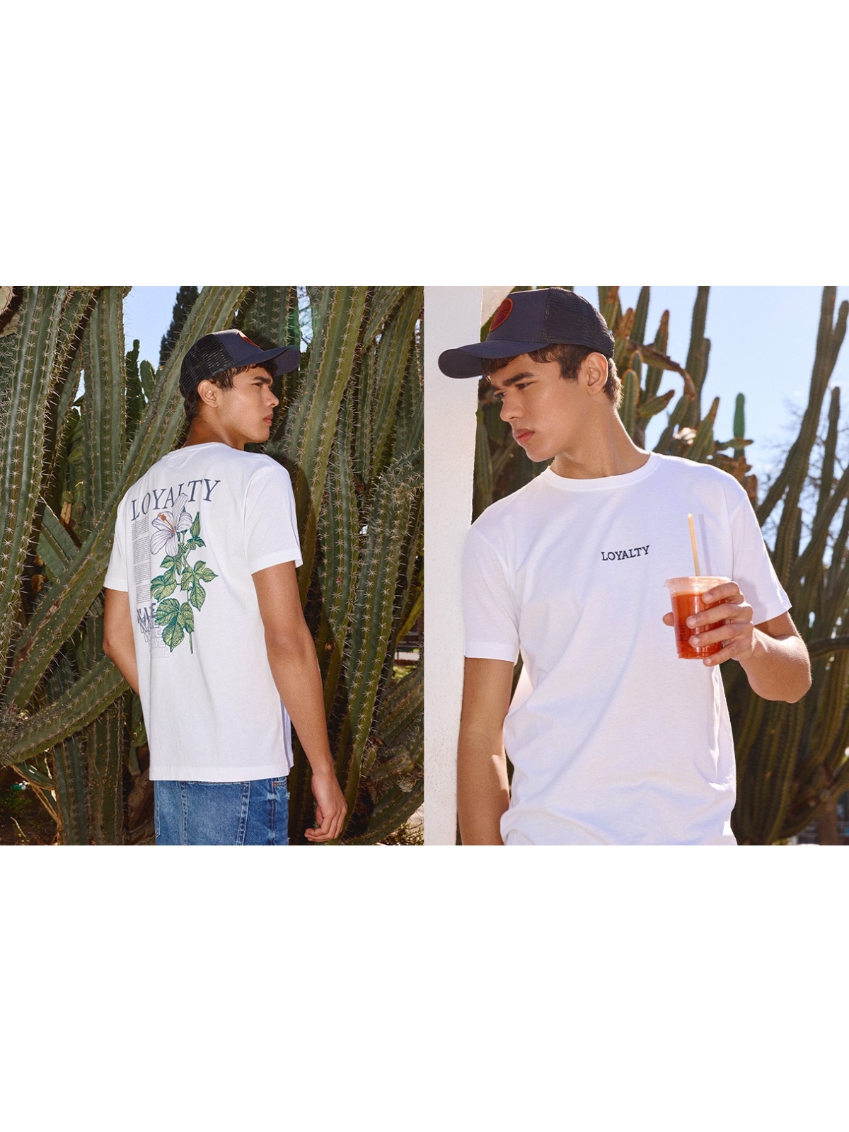 %NewExtra% Camiseta manga corta Loyalty blanco