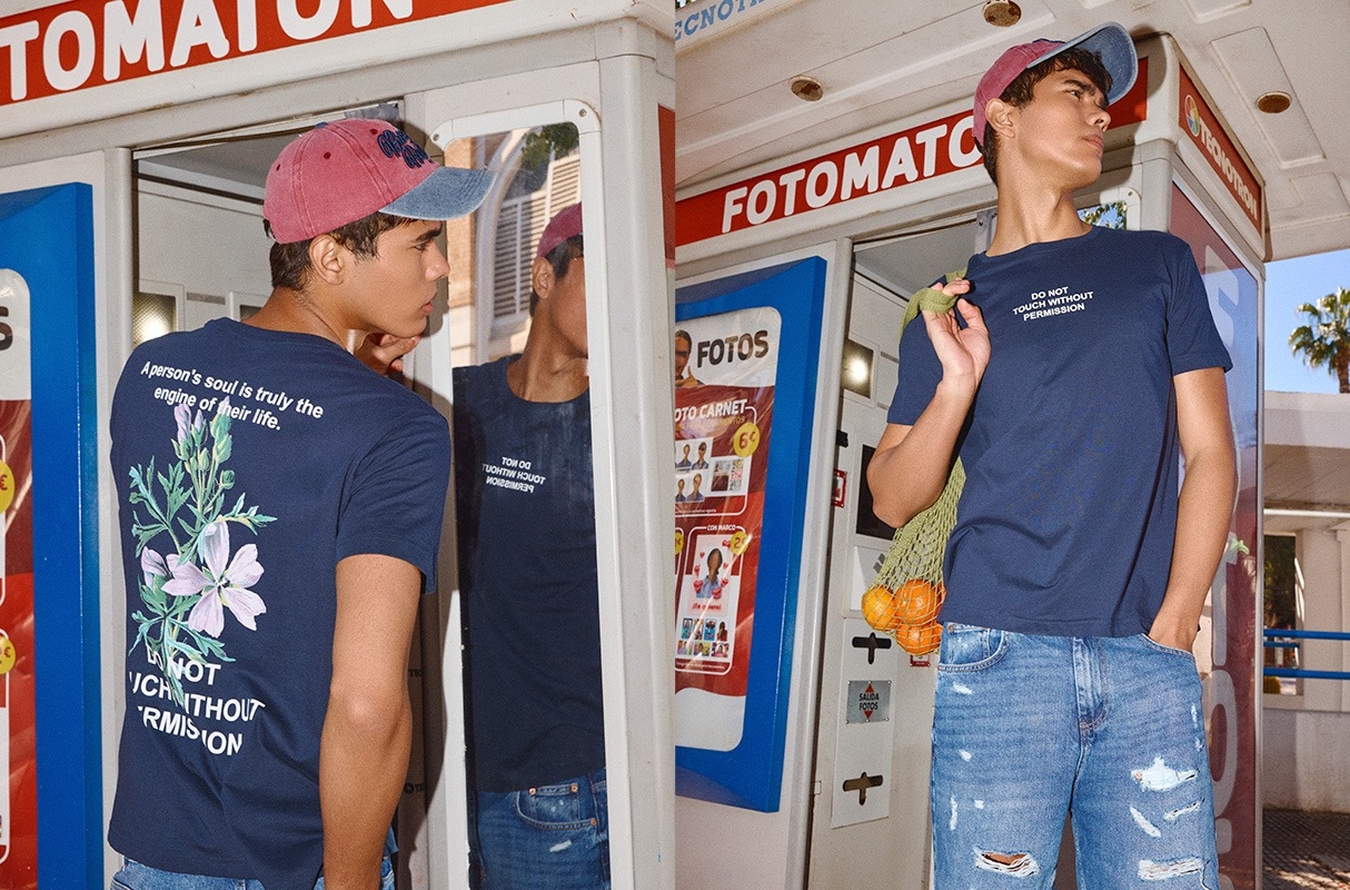 Short sleeve t-shirt Don't Touch