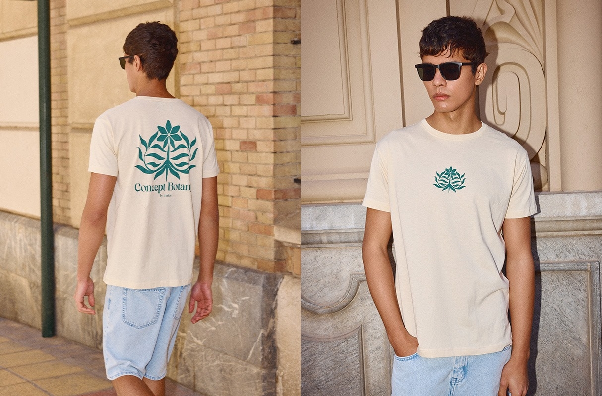 Botany Concept T-shirt sand middle front view