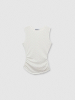 %Pto% Top blanco calado blanco vista frontal