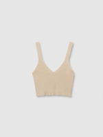 %Pto% Ribbed top point sand front view