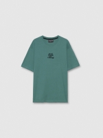 %Pto% Camiseta manga corta Great Things verde vista frontal