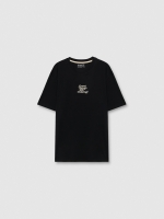 %Pto% Camiseta manga corta Great Things negro vista frontal