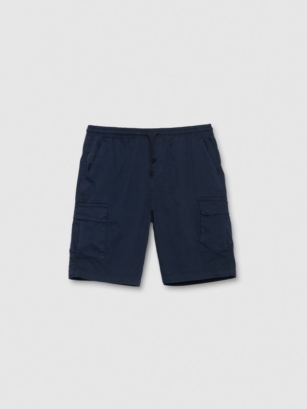  Bermuda cargo navy front view
