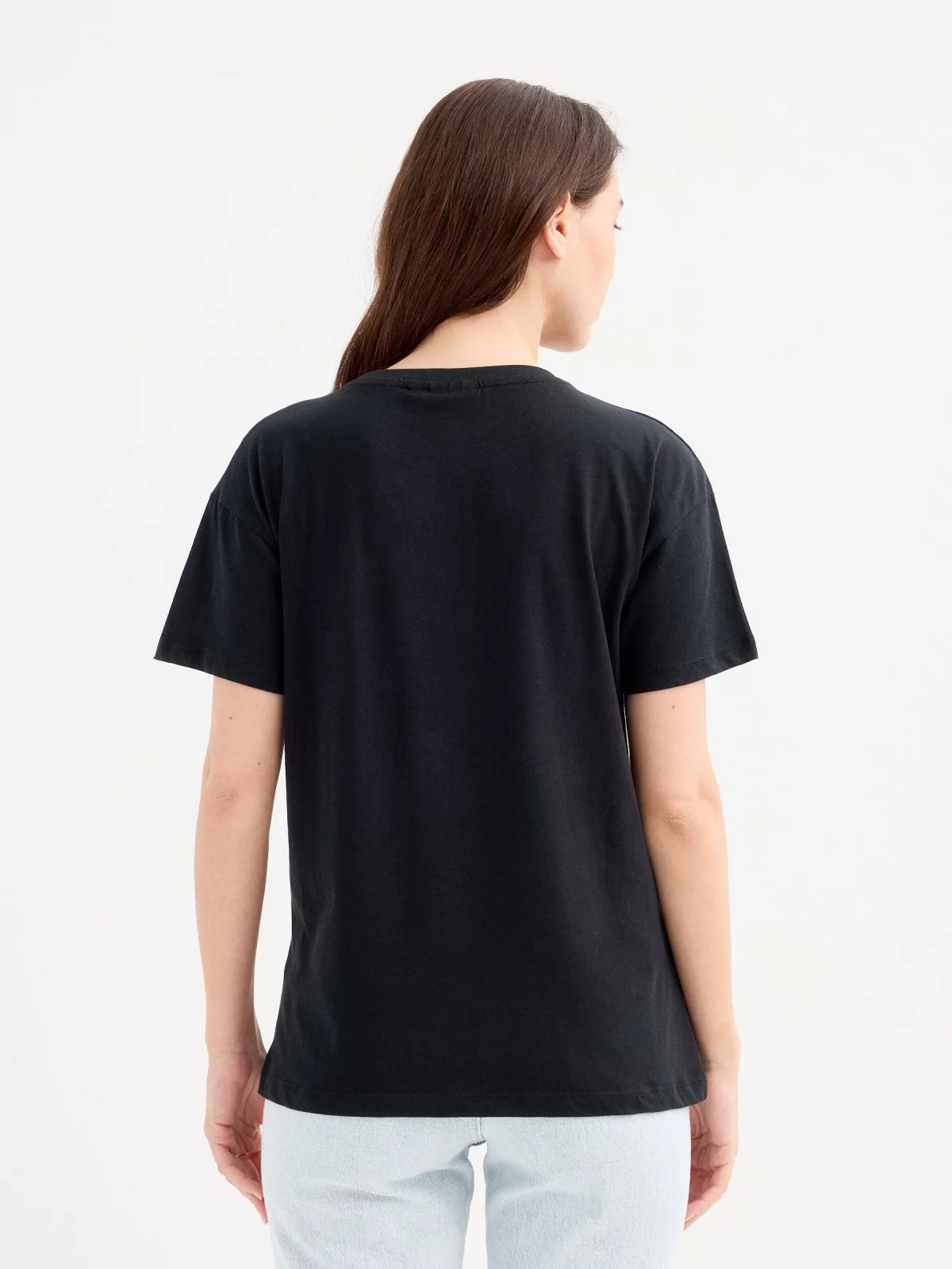 Camiseta Ramones negro vista media trasera