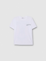 %Pto% Camiseta oversize Vacation blanco vista frontal