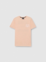 %Pto% Ride till Death T-shirt nude pink front view