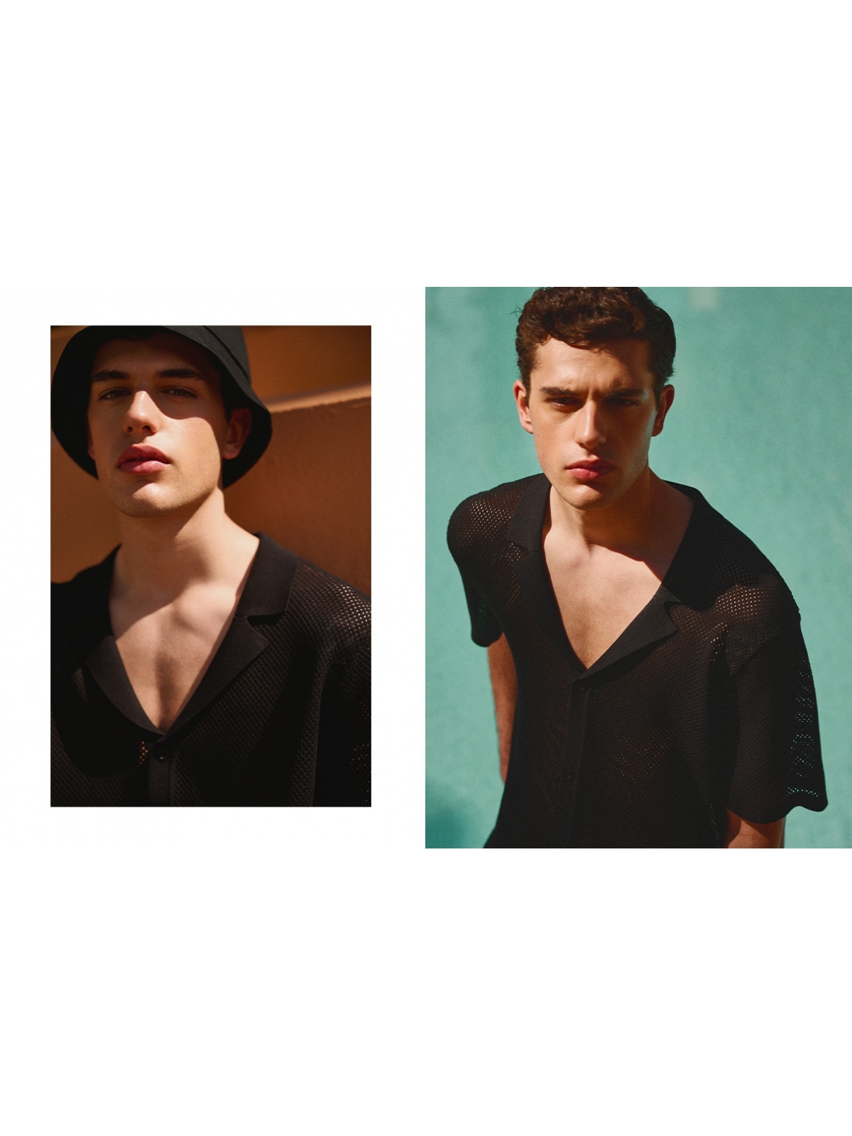 %NewExtra% Camisa punto negra negro