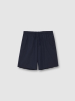 %Pto% Bermuda baggy gabardina azul marino vista frontal