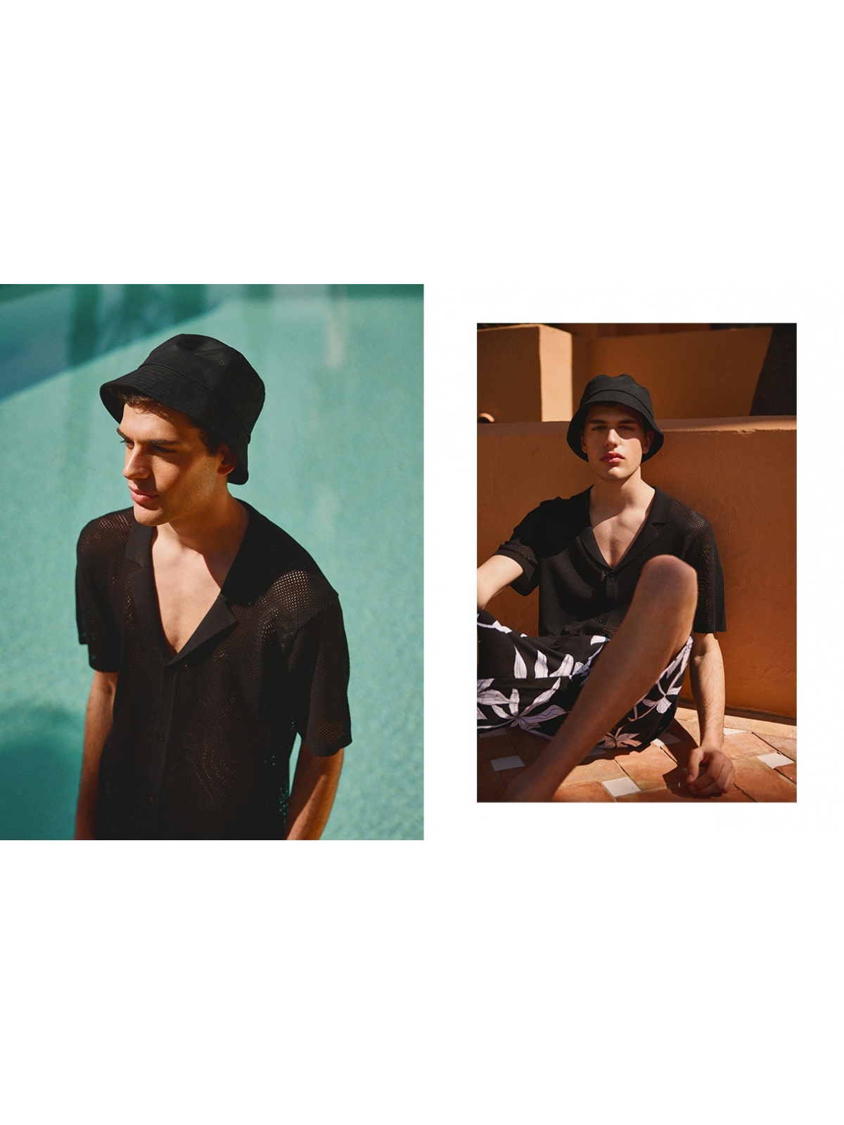 %NewExtra% Black bucket hat black