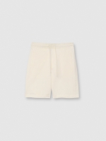 %Pto% Bermuda jogger algodón blanco roto vista frontal