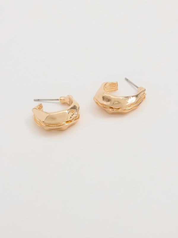 Set of three earrings multicolor detail view