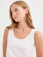 %Pto% Camiseta de tirantes básica blanco