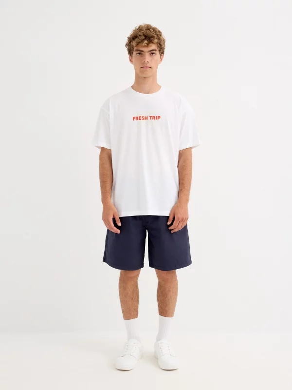 Fresh Trip T-shirt white general front view