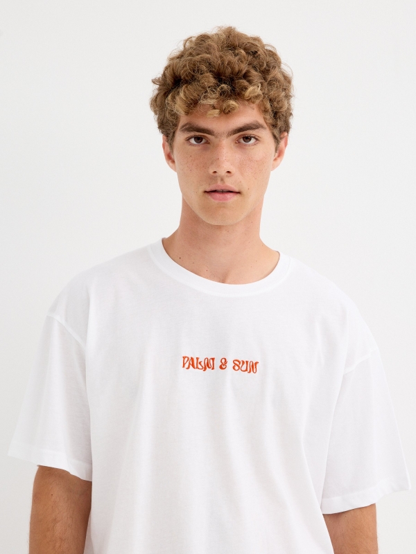  Palm & Sun T-shirt white