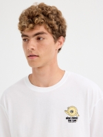 %Pto% Here comes the sun T-shirt white