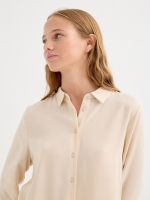%Pto% Fluid long-sleeve shirt sand