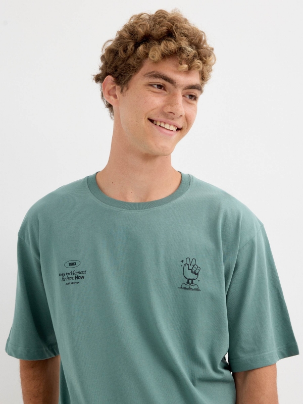  Great Things T-shirt green