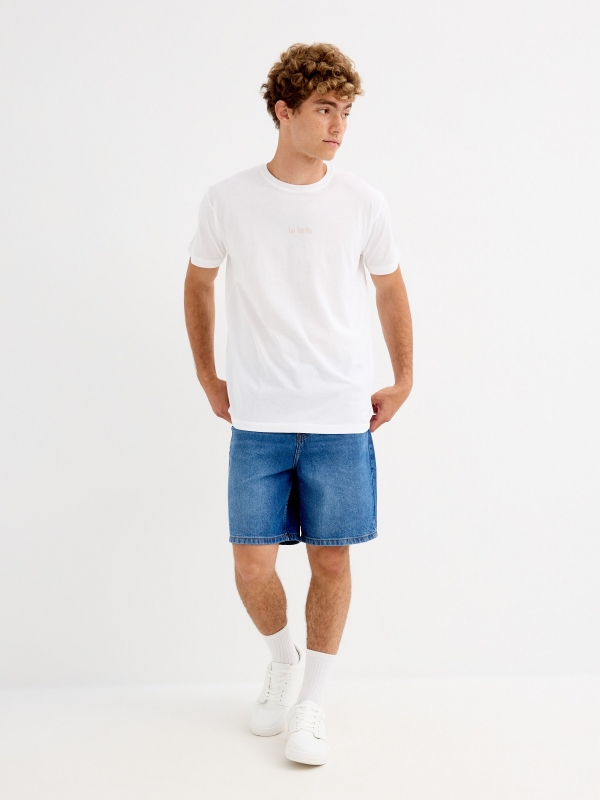 Los Angeles T-shirt white general front view