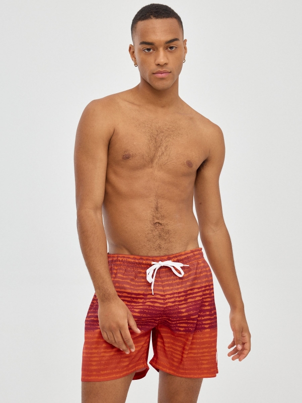 Slip on juta areia areia vista perfil