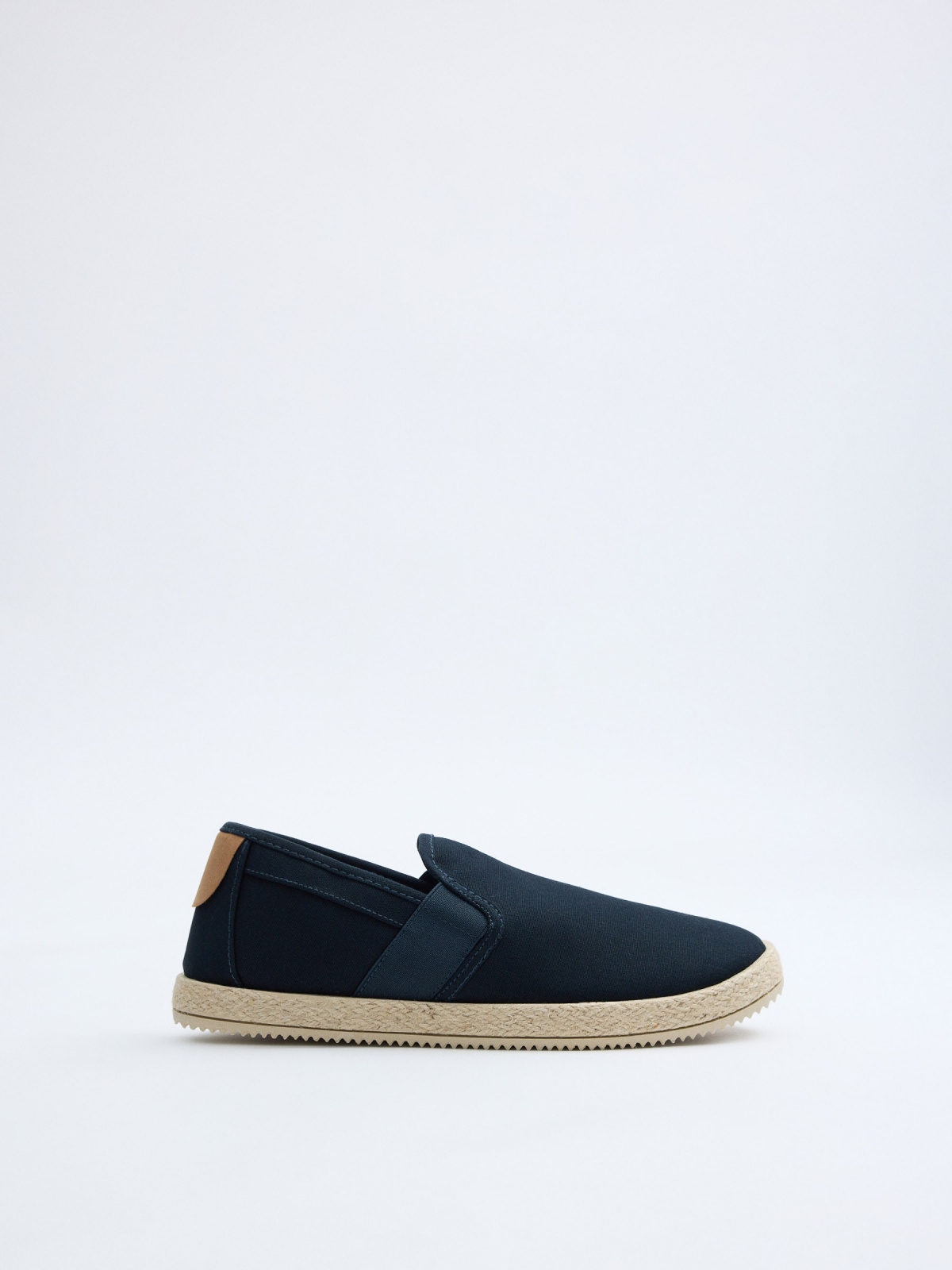 Slip on yute azul azul marino